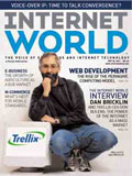 Internet World cover with Dan on it linked to on-line version
