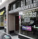 Small coffee shop next to Subway sub shop