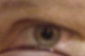 Blurry eye almost black and white