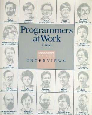 Book cover with drawn portraits of each programmer