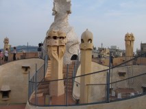 Domes, steps, and spires on roof